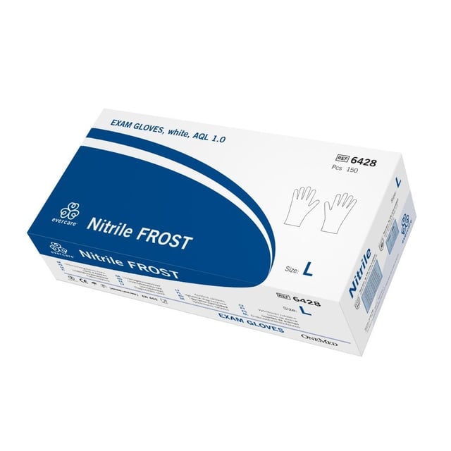 Evercare Nitrilhandske Large 150 st | Hjälpmedel & säkerhet - Hygienartiklar - Engångshandskar | Apoteka