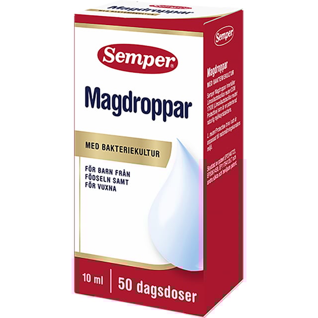 Semper Magdroppar 10 ml | Baby, barn & förälder - Lilla apoteket - Mage & tarm hos barn - Magdroppar | Apoteka