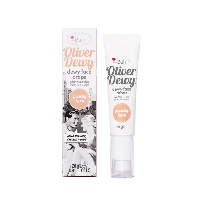 theBalm Oliver Dewy Face Drops Peachy Keen 28 ml | Smink - Bas - Highlighter | Apoteka