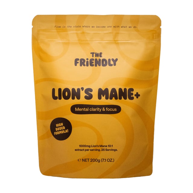 The Friendly Fat Company MCT-pulver Lions Mane 260 g | Vitaminer & kosttillskott - Kosttillskott med svampextrakt | Apoteka