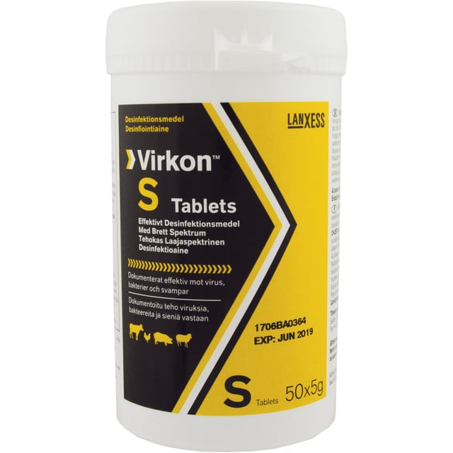 Virkon S Desinfektionsmedel 250 g | Djur - Djurtillbehör - Tillbehör för hund & katt | Apoteka