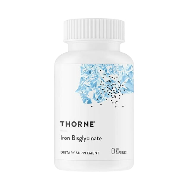THORNE Iron Bisglycinate (NSF) 60 kapslar | Vitaminer & kosttillskott - Vitaminer & mineraler - Järn | Apoteka