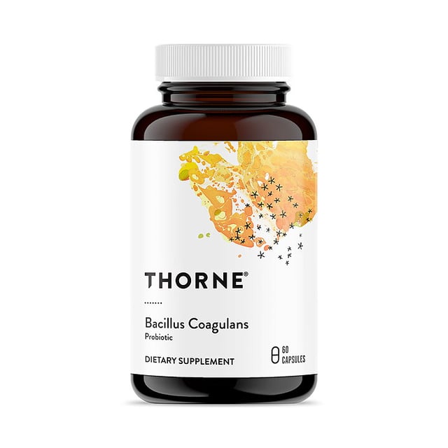 THORNE Bacillus Coagulans 60 kapslar | Vitaminer & kosttillskott - Kosttillskott för mage - Mjölksyrabakterier,Mage & tarm - Mjölksyratabletter | Apoteka