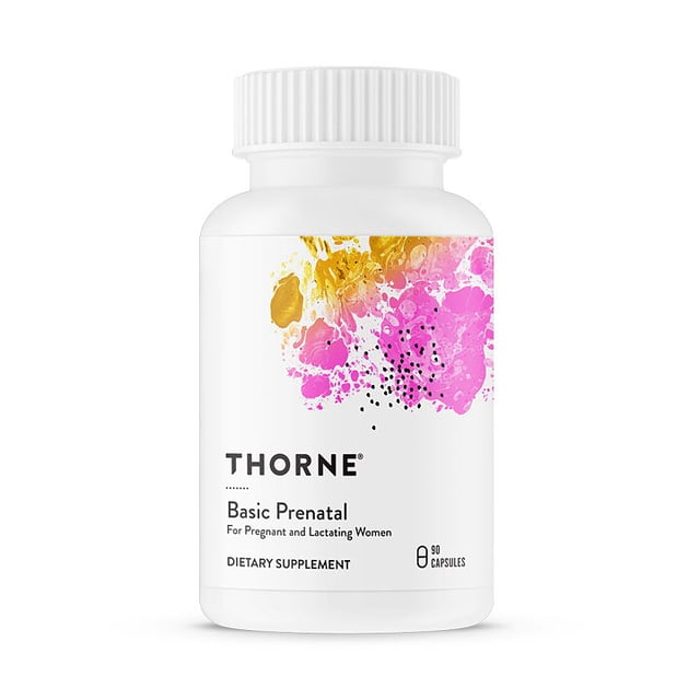 THORNE Basic Prenatal 90 kapslar | Vitaminer & kosttillskott - Vitaminer & mineraler - B-vitaminer - B-vitaminkomplex,Graviditet - Kosttillskott för gravida | Apoteka