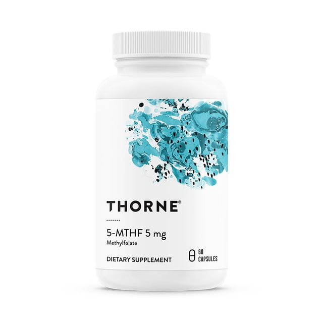 THORNE 5-MTHF 5mg 60 kapslar | Vitaminer & kosttillskott - Vitaminer & mineraler - B-vitaminer - Vitamin B9 Folsyra | Apoteka