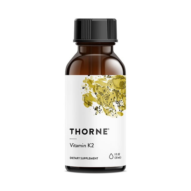 THORNE Vitamin K2 flytande 30 ml | Vitaminer & kosttillskott - Vitaminer & mineraler - K-vitamin | Apoteka