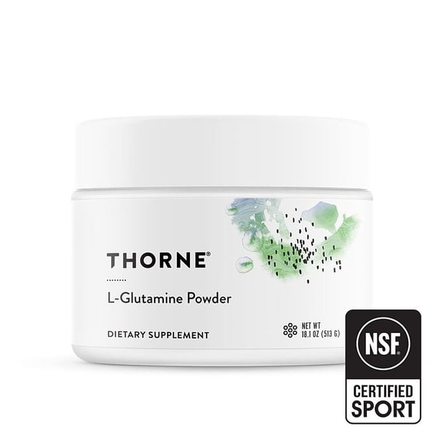 THORNE L-Glutamine Pulver (NSF) 513g | Träning - Aminosyror - L-Glutamin,Vitaminer & kosttillskott - Aminosyror | Apoteka