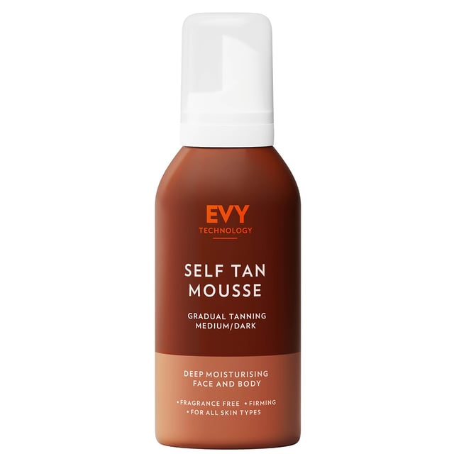 Evy Technology Self Tan Mousse Medium/Dark 150 ml | Hudvård - Brun utan sol - Brun utan sol för ansikte,Hudvård - Brun utan sol - Brun utan sol för kroppen | Apoteka