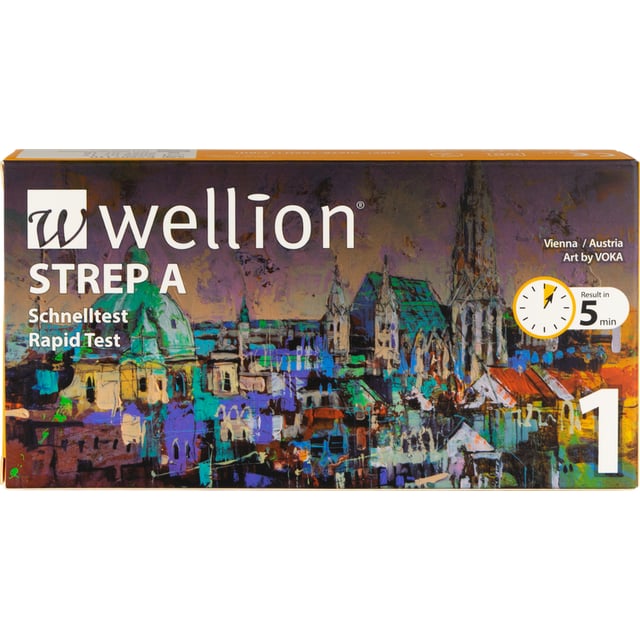 Wellion Strep A snabbtest | Hjälpmedel & säkerhet - Självtester | Apoteka
