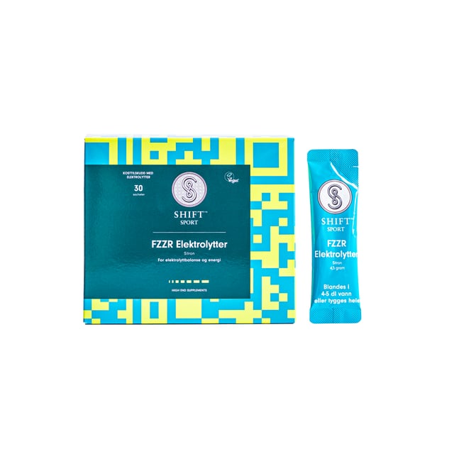 SHIFT Sport Elektrolytter FZZR Lemon/Lime 30 st | Vitaminer & kosttillskott - Elektrolyter | Apoteka