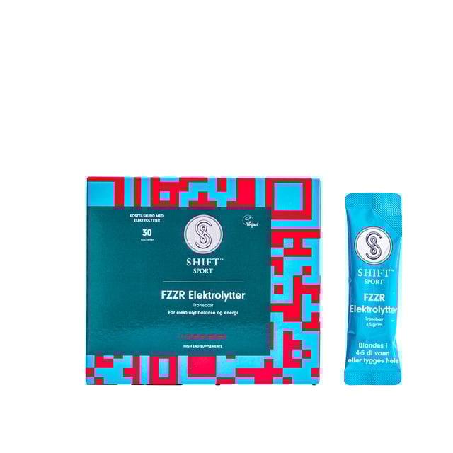 SHIFT Sport Elektrolytter FZZR Cranberry 30 st | Vitaminer & kosttillskott - Vitaminer & mineraler - Magnesium,Vitaminer & kosttillskott - Elektrolyter | Apoteka