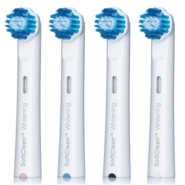 Jordan Smile Whitening Borsthuvuden TBR-4W 4-pack | Munvård - Tandborste - Tandborsthuvud,Munvård - Tandborste - Eltandborste | Apoteka