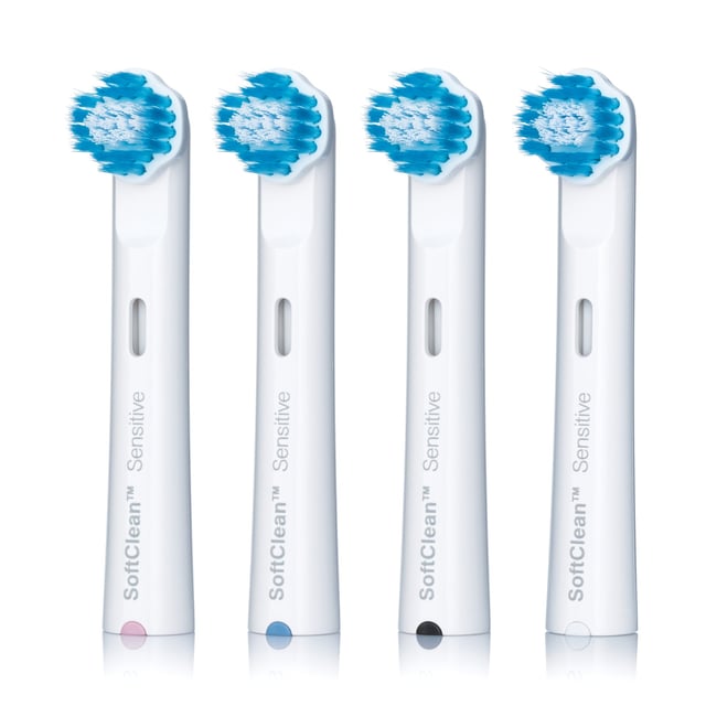 Jordan Smile Sensitive BorsthuvudenTBR-4S 4-pack | Munvård - Tandborste - Tandborsthuvud,Munvård - Tandborste - Eltandborste | Apoteka
