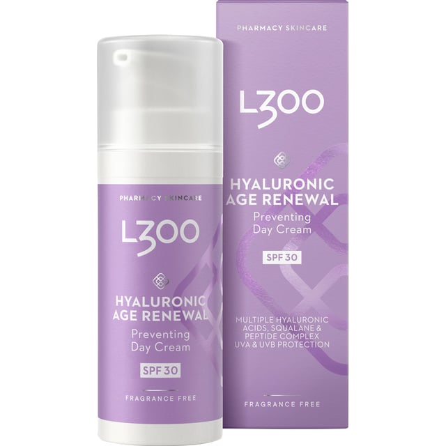 L300 Hyaluronic Age Renewal Day Cream SPF30 50ml | Hudvård - Ansiktsvård - Ansiktskräm - Dagkräm med SPF | Apoteka