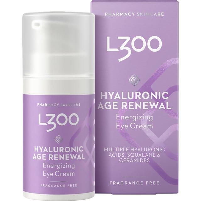 L300 Hyaluronic Age Renewal Eye Cream 15ml | Hudvård - Ansiktsvård - Ögonkräm - Ögonkräm mot mörka ringar & påsar | Apoteka