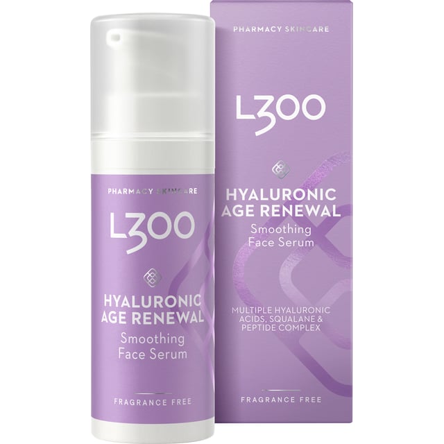 L300 Hyaluronic Age Renewal Serum 30ml | Hudvård - Ansiktsvård - Serum - Återfuktande serum | Apoteka