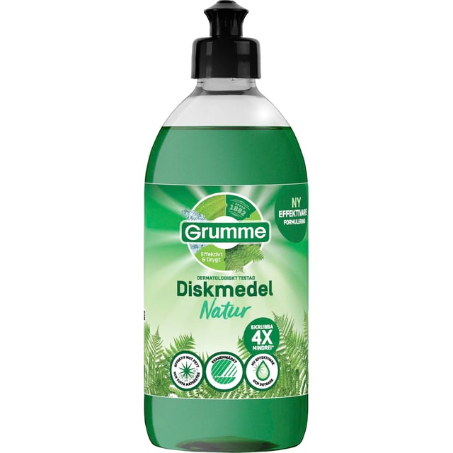 Grumme Handdiskmedel Natur 500 ml | Hushåll - Diskmedel | Apoteka
