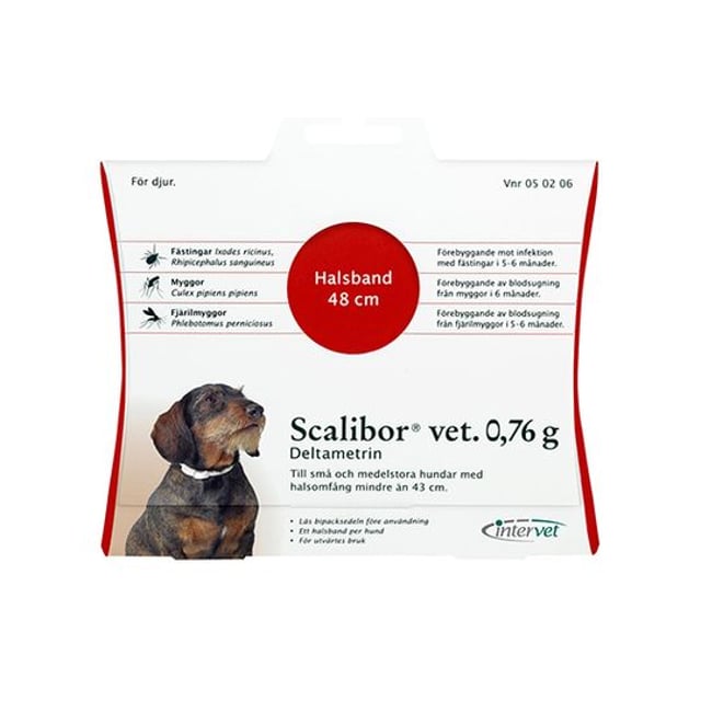 Kp Scalibor vet. fstinghalsband 0,76g, 48cm | Apohem