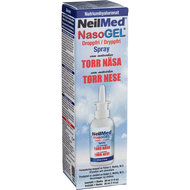 NeilMed NasoGel 30ml | Förkylning - Torr i näsan | Apoteka
