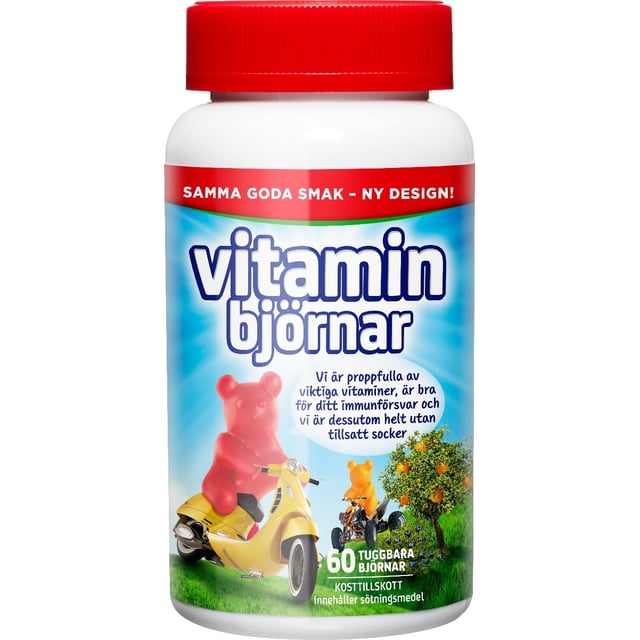 Active Care Vitaminbjörnar 60 st | Baby, barn & förälder - Vitaminer & kosttillskott för barn - Vitaminer för barn - Multivitamin för barn,Vitaminer & kosttillskott - Vitaminer & mineraler - Multivitamin - Multivitaminkomplex | Apoteka