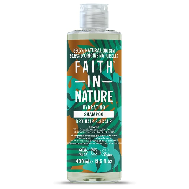 Faith in Nature Shampoo-Coconut 400 ml | Hårvård - Schampo - Schampo för torrt hår | Apoteka