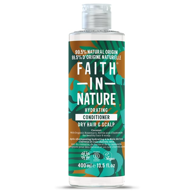 Faith in Nature Conditioner-Coconut 400 ml | Hårvård - Balsam - Balsam för torrt hår | Apoteka