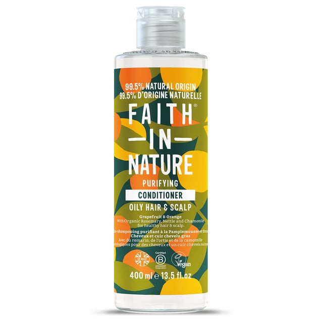 Faith in Nature Conditioner-Grapefruit & Orange 400 ml | Hårvård - Balsam - Balsam för tunt hår,Hårvård - Balsam - Balsam för skadat hår,Hårvård - Balsam - Balsam för torrt hår | Apoteka