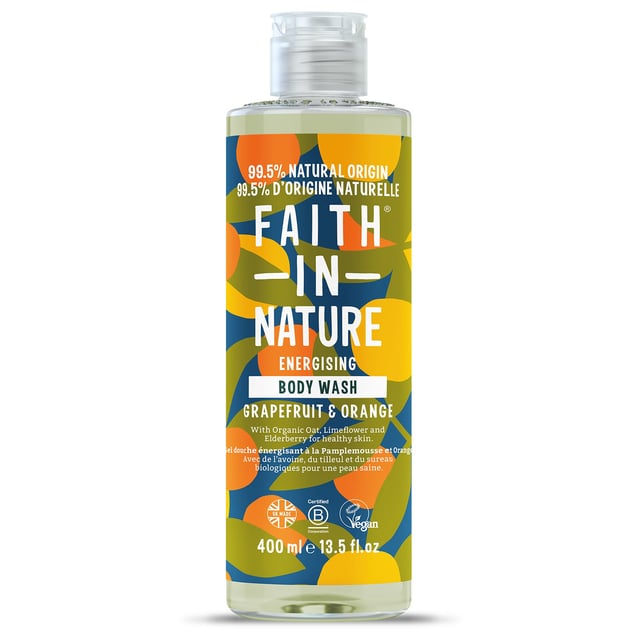 Faith in Nature Body Wash-Grapefruit & Orange 400 ml
