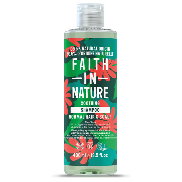 Faith in Nature Shampoo-Aloe Vera 400 ml | Hårvård - Schampo - Schampo för torrt hår | Apoteka