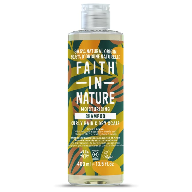 Faith in Nature Shampoo- Shea & Argan 400 ml | Hårvård - Schampo - Schampo för torrt hår | Apoteka