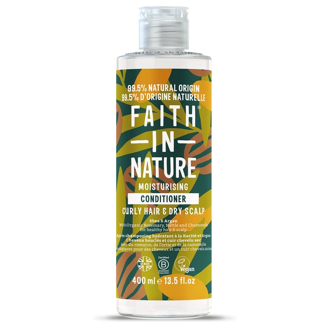 Faith in Nature Conditioner-Shea & Argan 400 ml | Hårvård - Balsam - Balsam för lockigt hår,Hårvård - Balsam - Balsam för skadat hår,Hårvård - Balsam - Balsam för torrt hår | Apoteka