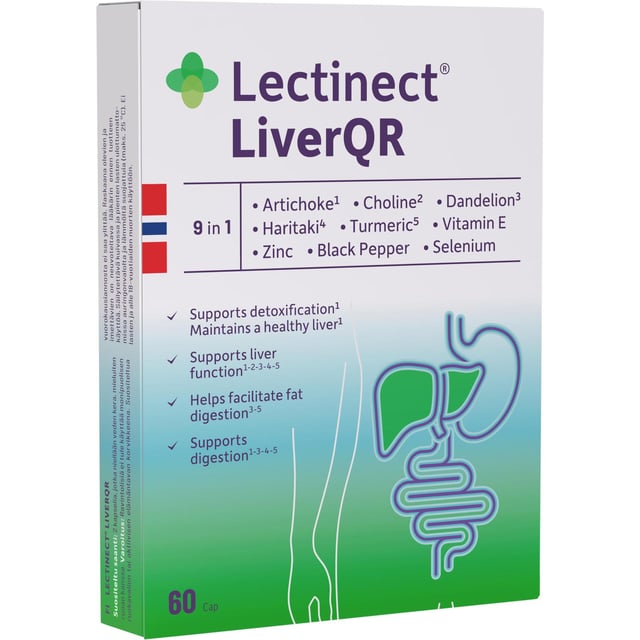 Lectinect LiverQR 60 kapslar | Vitaminer & kosttillskott - Detox | Apoteka