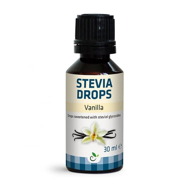 Sukrin Stevia Drops Vanilla 30 ml | Mat & dryck - Skafferi - Sötning - Sötningsmedel | Apoteka