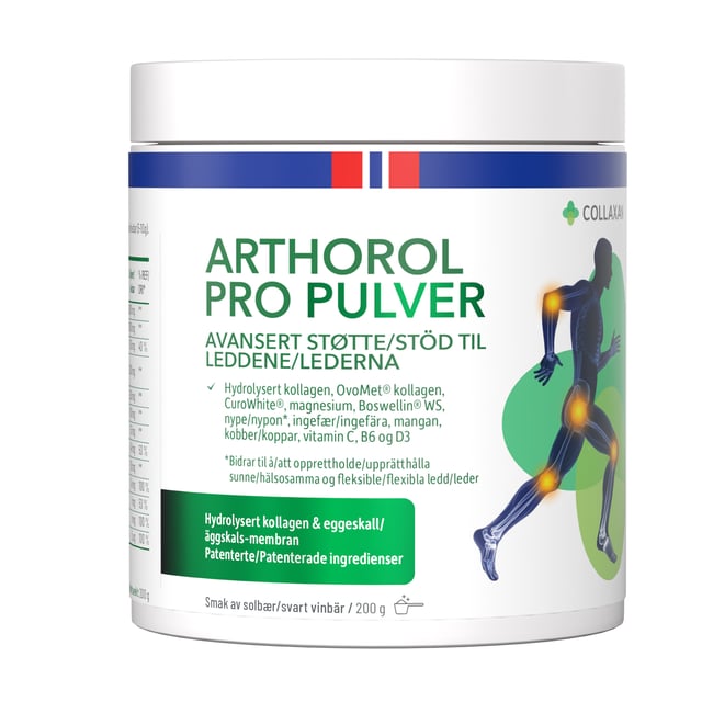 Collaxan Arthorol Pro Pulver 200 g | Vitaminer & kosttillskott - Gurkmeja & ingefära | Apoteka