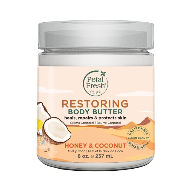 Petal Fresh Pure Honey & Coconut Body Butter 237 ml | Hudvård - Kroppsvård - Bodybutter | Apoteka