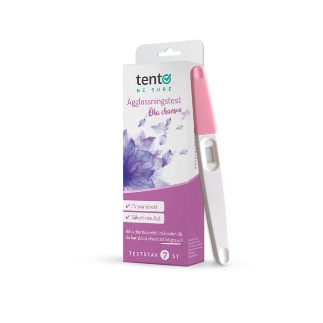 tento BE SURE Ägglossningstest Stav 7 st