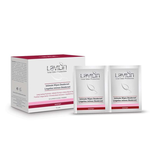 Lavilin Intimate Deodorant Wipes Probiotic 10 st | Intimvård - Intimhygien - Intimservetter | Apoteka