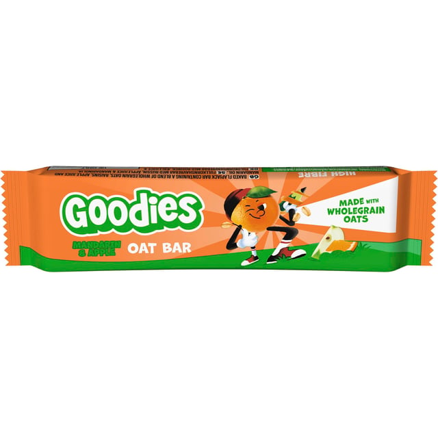 Goodies Oat Bar Mandarin Äpple 23 g | Mat & dryck - Barnmat - Barnmat mellanmål,Baby, barn & förälder - Barnmat - Barnmat mellanmål | Apoteka