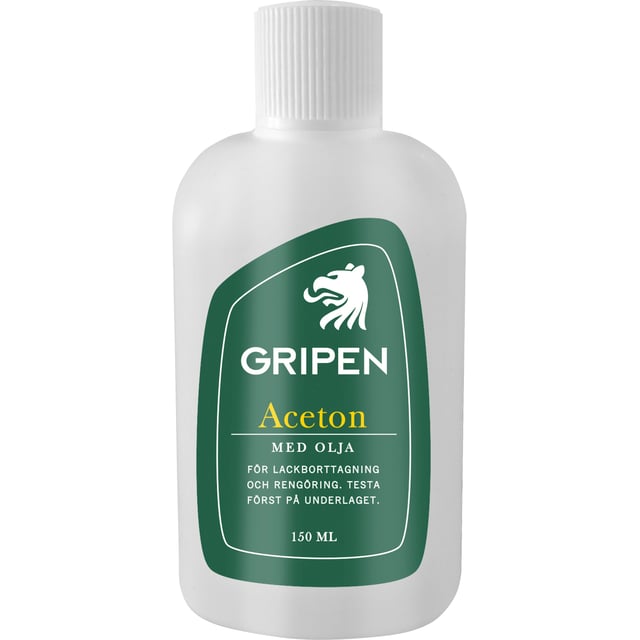 Gripen Aceton Med Olja 150 ml