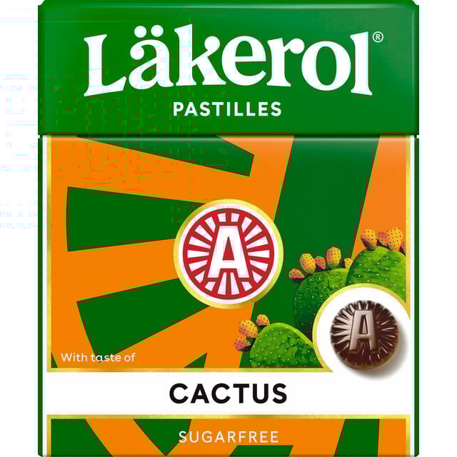 Läkerol Cactus 25 g | Mat & dryck - Snacks & godis - Halstabletter | Apoteka