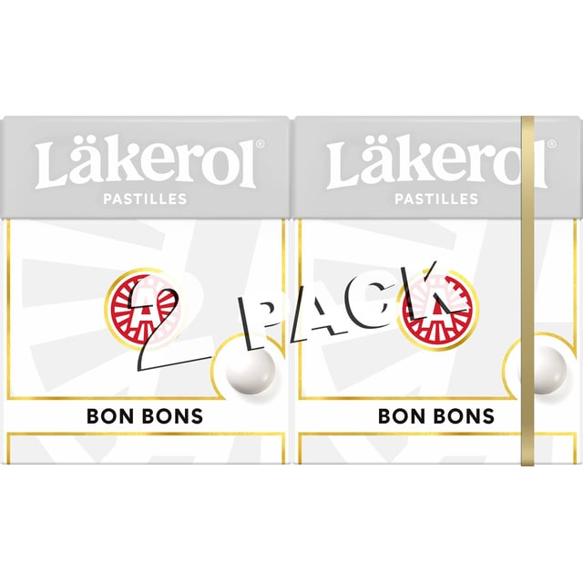 Läkerol Bon Bons 2-pack | Mat & dryck - Snacks & godis - Halstabletter | Apoteka