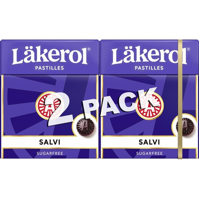 Läkerol Salvi 2-pack | Mat & dryck - Snacks & godis - Halstabletter | Apoteka