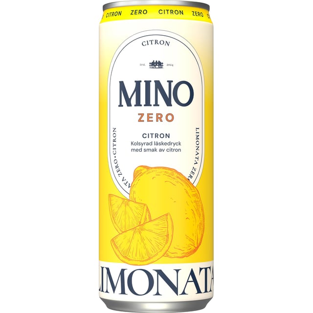 MINO Limonata Citron Zero 33 cl | Mat & dryck - Drycker - Fruktdryck & bärdryck | Apoteka