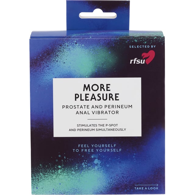 RFSU More Pleasure Anal P-Punktsvibrator 1 st | Sex & lust - Sexleksaker - Vibratorer & massagestavar | Apoteka