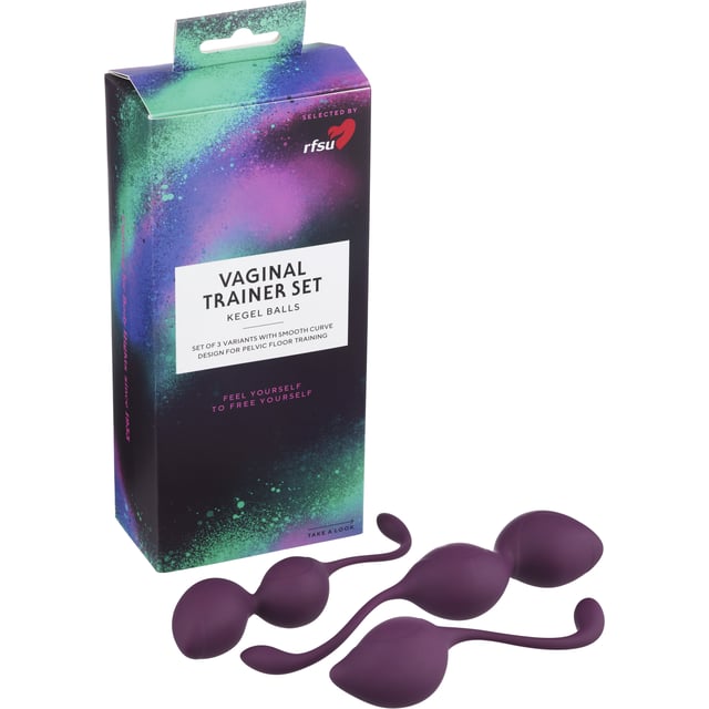 RFSU Vaginal Trainer Set Knipkulor 3 st | Sex & lust - Sexleksaker - Vibratorer & massagestavar,Sex & lust - Knipkulor | Apoteka