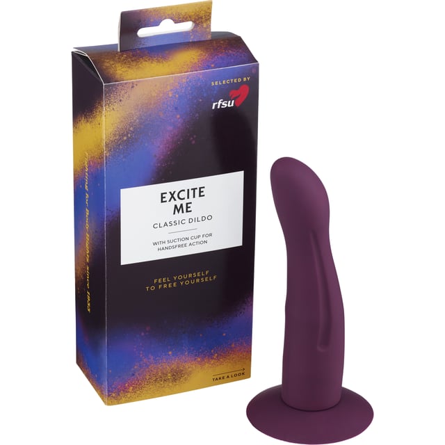 RFSU Excite Me Klassisk Dildo 1 st | Sex & lust - Sexleksaker - Vibratorer & massagestavar | Apoteka