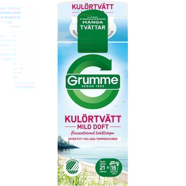 Grumme Flytande Kulör Tvätt 750 ml | Hushåll - Tvättmedel | Apoteka