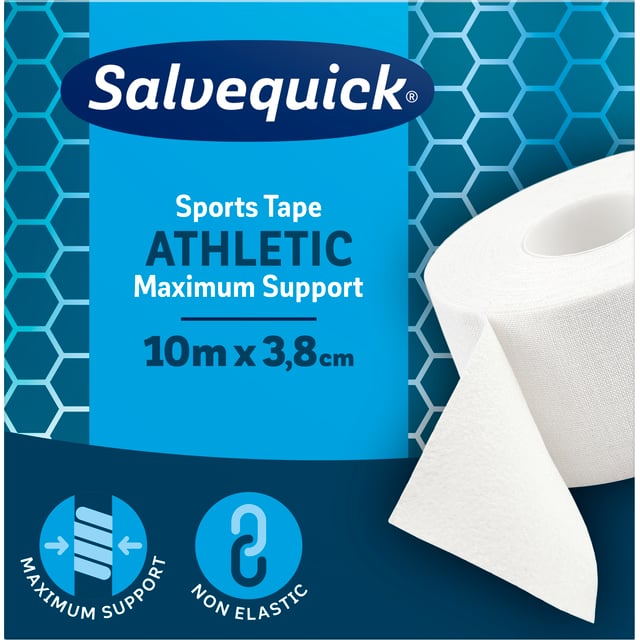 Salvequick Sport tape 10 m | Träning - Sportskador & skydd - Sporttejp,Sår, bett & stick - Sår - Bandage | Apoteka