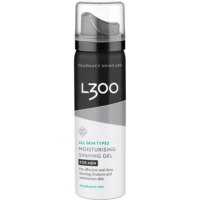 L300 For Men Shaving Gel 50 ml | Hudvård - Rakning & hårborttagning - Raklödder & rakgel,Hudvård - Hudvård för män - Skäggvård | Apoteka