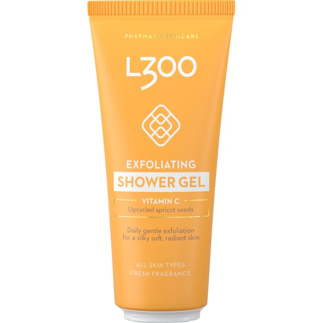 L300 Vitamin C Exfoliating Shower Gel 200 ml | Hudvård - Kroppsvård - Bad & dusch - Kroppspeeling,Hudvård - Kroppsvård - Bad & dusch - Duschkräm & duschtvål | Apoteka